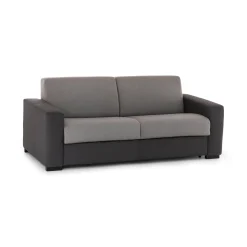 Divano elegante grigio e antracite 200x95x90h cm - Azier