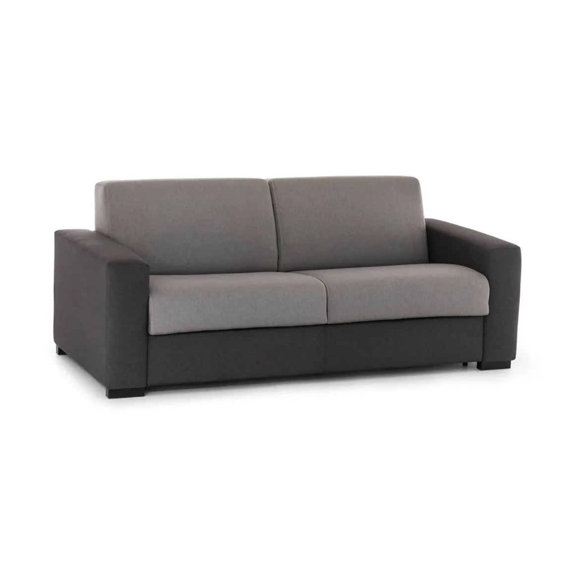 Divano elegante grigio e antracite 200x95x90h cm - Azier