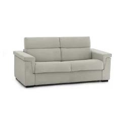 Divani Fissi 2 Posti > Dmora Divano Fisso 2 Posti Sfoderabile Idrorepellente 185x95x100h cm, Lavabile Made in Italy - Pisogne Beige