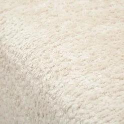 Divani Fissi 2 Posti > Dmora Divano Fisso 2 Posti Bianco Crema oro Effetto Velluto Trapuntato Cuscini Inclusi 130x83x91h cm, Braccioli - Diskit Oro, Bianco Crema