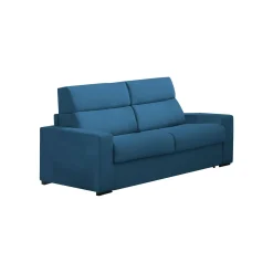 Divani Fissi 2 Posti > Dmora Divano Fisso 2 Posti Sfoderabile Idrorepellente 180x95x90h cm, Lavabile Made in Italy - Varedo Blu