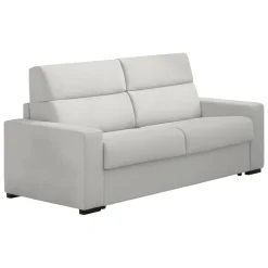 Divani Fissi 2 Posti > Dmora Divano Fisso 2 Posti Sfoderabile Idrorepellente 180x95x90h cm, Lavabile Made in Italy - Varedo Grigio Chiaro
