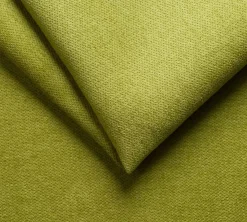 Divano Fisso 3 Posti Verde Sfoderabile Lavabile 225x95 cm, Braccioli Made in Italy - Giffone