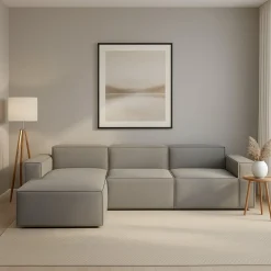Divani Fissi 2 Posti|Salotto > Dmora Divano in legno e ferro rivestito in tessuto 220x95x70h cm - Lepidolite Rosso