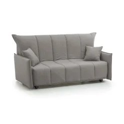 Divani Letto 2 Posti|Salotto > Dmora Divano letto comodo 125x90cm - Ariska Grigio
