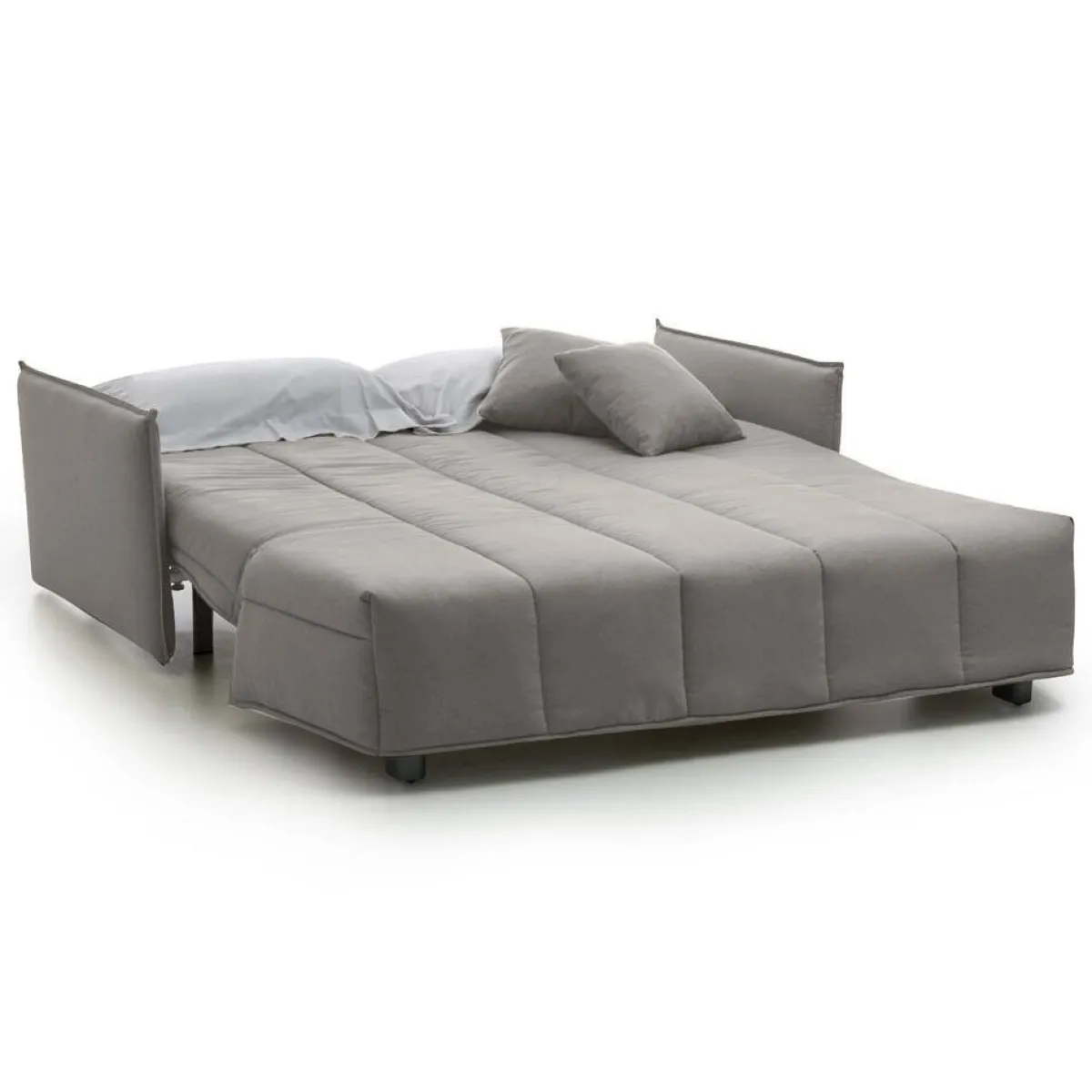 Divani Letto 2 Posti|Salotto > Dmora Divano letto comodo 125x90cm - Ariska Grigio