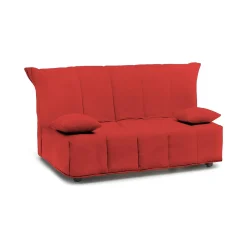 Divani Letto 2 Posti|Salotto > Dmora Divano letto comodo 125x90cm - Ariska Rosso