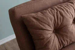 Divano letto comodo sabbia 133x78cm - Calvin
