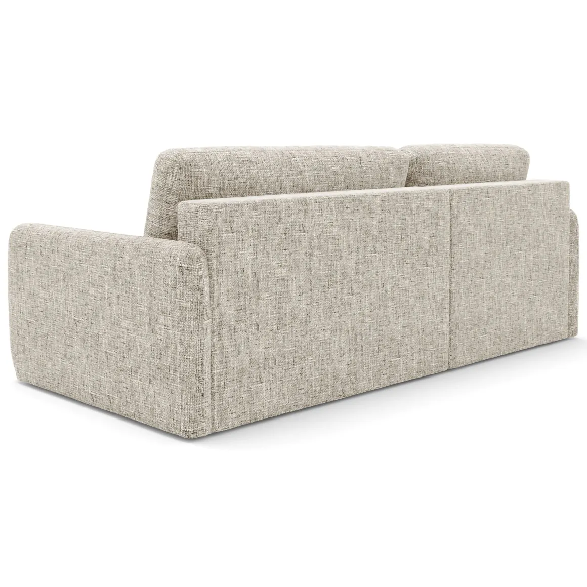 Divani Angolari|Divani Letto Con Penisola > Dmora Divano Letto con Penisola Contenitore Reclinabile 229x148 cm, Cuscini Sfoderabili - Rezzo Beige