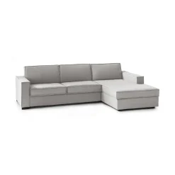 Divani Angolari|Divani Letto Con Penisola > Dmora Divano letto con penisola 280x95cm - Achico Grigio