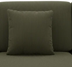 Divani Angolari|Divani Letto Con Penisola > Dmora Divano Letto con Penisola Contenitore Reversibile 253x153 cm, Reclinabile - Paullo Verde