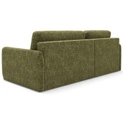 Divani Angolari|Divani Letto Con Penisola > Dmora Divano Letto con Penisola Contenitore Reclinabile 207x148 cm, Reversibile - Pagno Verde Salvia