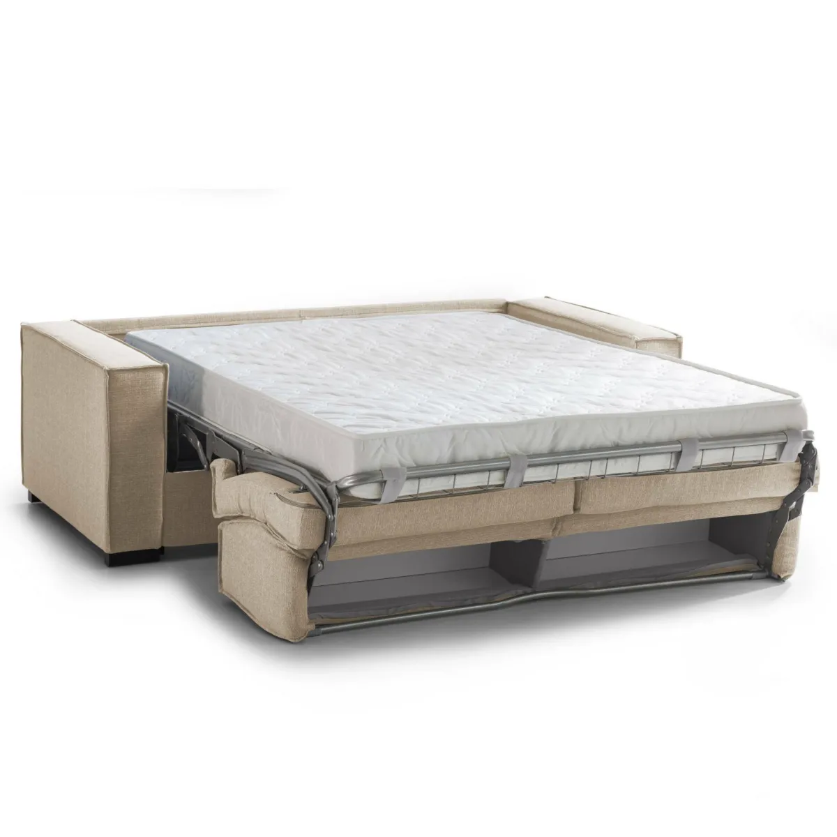 Divani Letto 2 Posti|Salotto > Dmora Divano letto contenitore 180x95cm - Alisa Beige