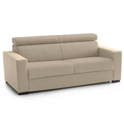 Divano letto contenitore beige 220x95cm - Action