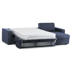 Divano letto contenitore blu 260x95cm - Allegria