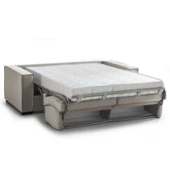 Divani Letto 2 Posti|Salotto > Dmora Divano letto contenitore tortora 160x95cm - Alk Grigio Tortora