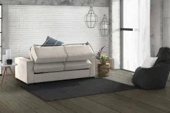 Divani Letto 2 Posti|Salotto > Dmora Divano letto contenitore tortora 160x95cm - Alk Grigio Tortora