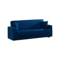 Divani Letto 3 Posti|Salotto > Dmora Divano letto design 214x81cm - Adda Blu