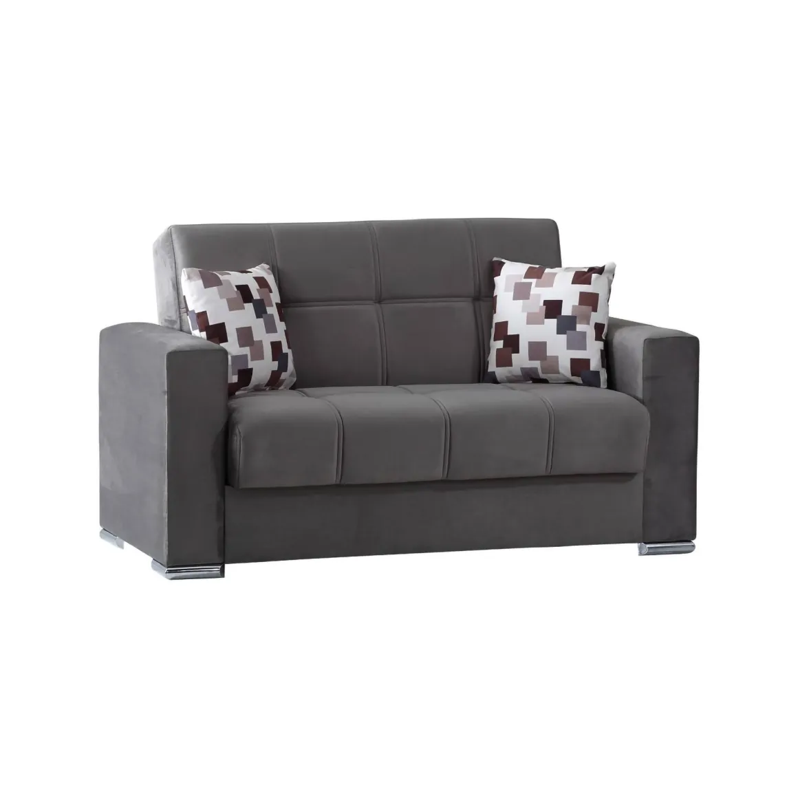 Divano letto design grigio 160x85cm - Anikide