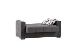 Divano letto design grigio 160x85cm - Anikide