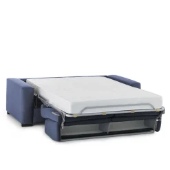 Divano letto due piazze blu 180x95cm - Asimi