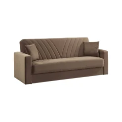 Divani Letto 3 Posti|Salotto > Dmora Divano letto in legno 214x81cm - Adda Beige