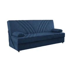 Divani Letto 3 Posti|Salotto > Dmora Divano letto in legno 181x81cm - Apicella Blu