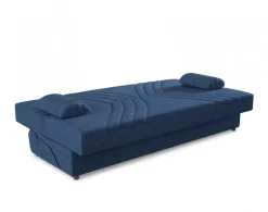 Divani Letto 3 Posti|Salotto > Dmora Divano letto in legno 181x81cm - Apicella Blu