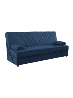 Divani Letto 3 Posti|Salotto > Dmora Divano letto in legno 181x81cm - Apicella Blu