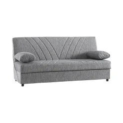 Divano letto in legno grigio 181x81cm - Apicella
