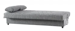 Divano letto in legno grigio 181x81cm - Apicella