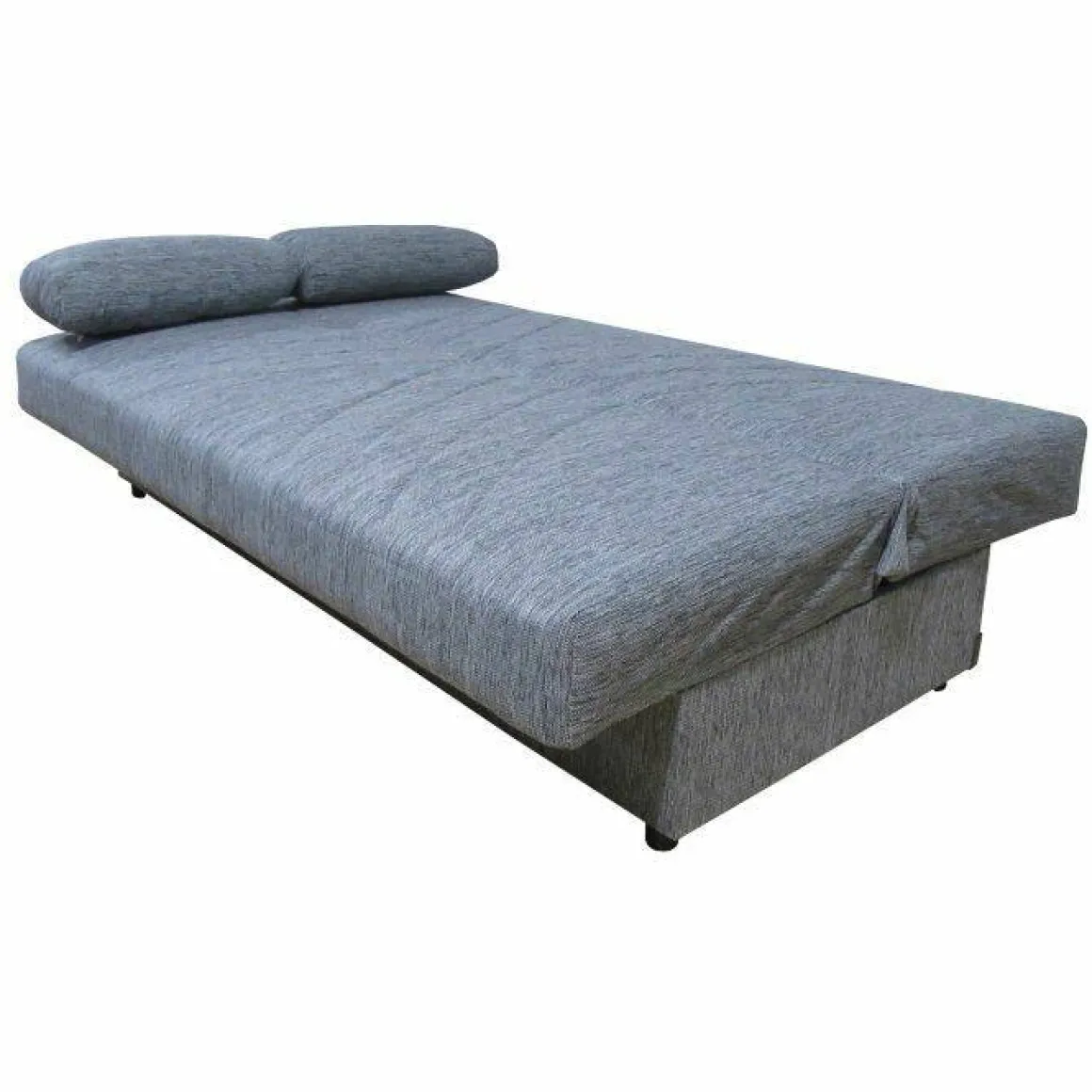 Divano letto in legno grigio 181x81cm - Apicella
