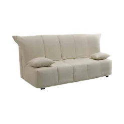 Divano letto in legno massello beige 165x90cm - Antal