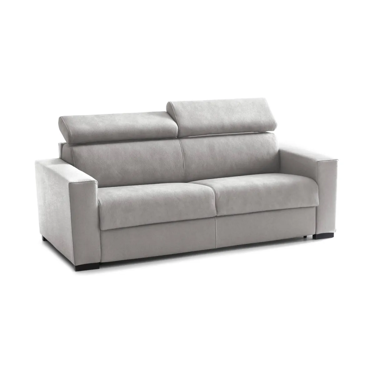 Divani Letto 2 Posti|Salotto > Dmora Divano letto in tessuto 200x95cm - Amalfi Grigio