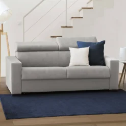 Divani Letto 2 Posti|Salotto > Dmora Divano letto lavabile 180x95cm - Annalara Grigio