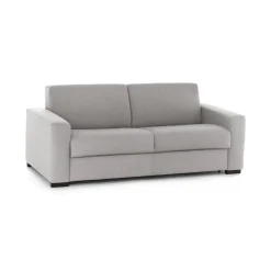 Divano letto lavabile grigio 200x95cm - Zinnia
