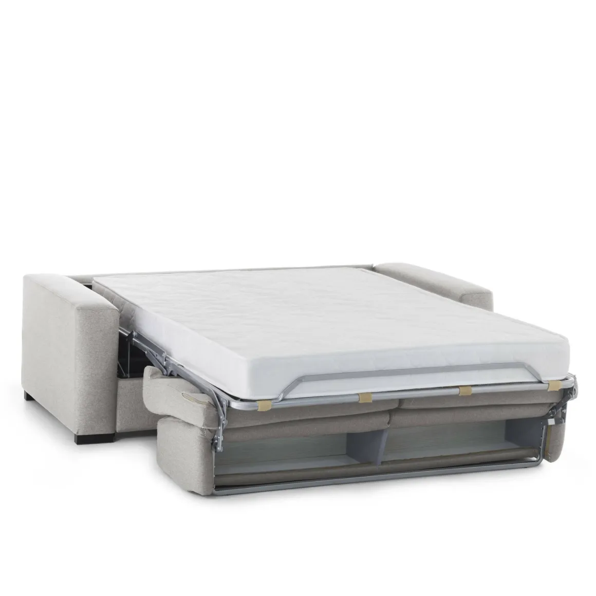 Divano letto lavabile grigio 200x95cm - Zinnia