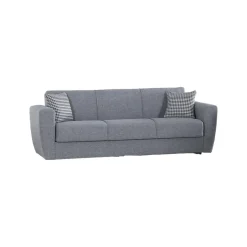 Divani Letto 3 Posti|Salotto > Dmora Divano letto matrimoniale 223x80cm - Nox Grigio
