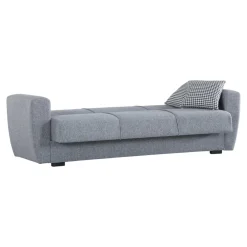Divani Letto 3 Posti|Salotto > Dmora Divano letto matrimoniale 223x80cm - Nox Grigio