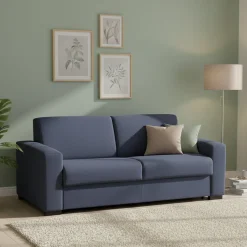 Divani Letto 2 Posti|Salotto > Dmora Divano letto moderno 180x95cm - Akito Blu
