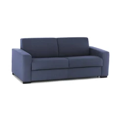 Divano letto moderno blu 200x95cm - Zinnia