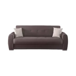 Divani Letto 3 Posti|Salotto > Dmora Divano letto moderno 224x85cm - Alfo Grigio Chiaro