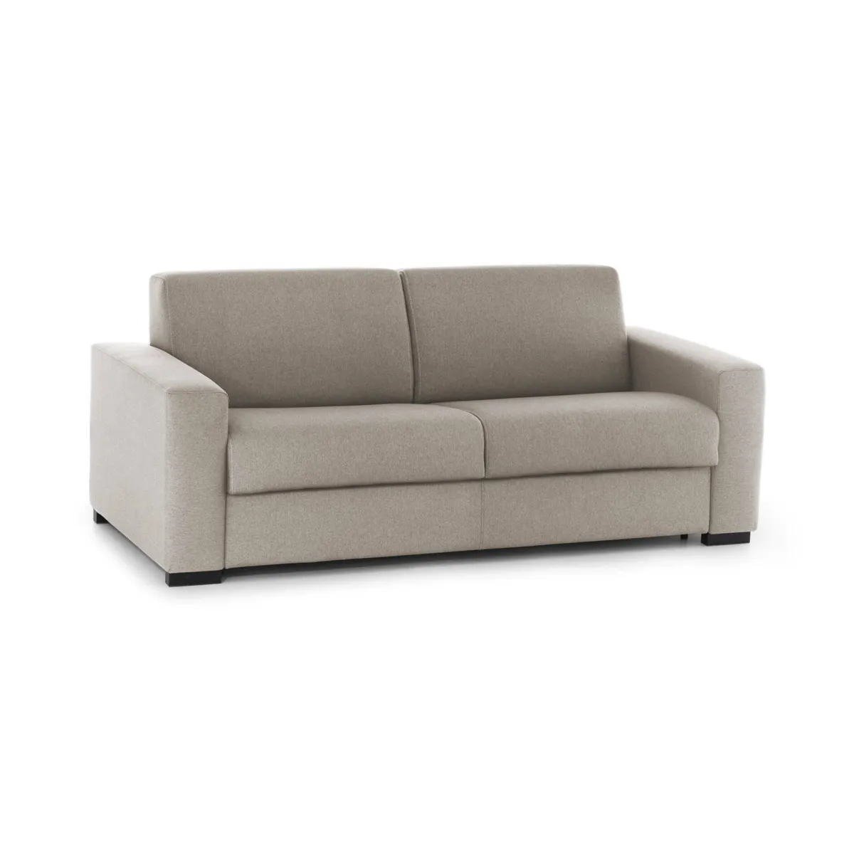 Divani Letto 2 Posti|Salotto > Dmora Divano letto moderno tortora 160x95cm - Alcatraz Grigio Tortora