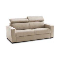 Divani Letto 3 Posti|Salotto > Dmora Divano letto 2 piazze 200x100cm - Adalberto Beige