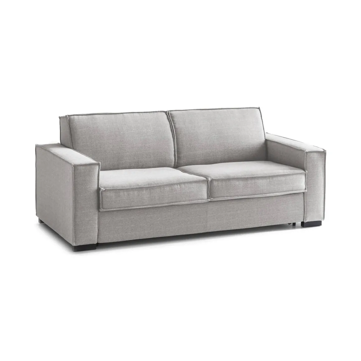 Divano letto 2 piazze grigio 160x95cm - Alk