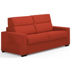 Divani Letto 3 Posti|Divano Contenitore Letto > Dmora Divano Letto 3 Posti Sfoderabile Contenitore 225x95 cm, Lavabile Made in Italy - Benedetto Arancione