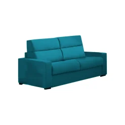 Divani Letto 2 Posti|Divano Contenitore Letto > Dmora Divano Letto 2 Posti Sfoderabile Contenitore 180x95 cm, di Apertura a Ribalta Made in Italy - None Azzurro