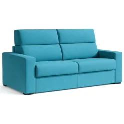 Divani Letto 2 Posti|Divano Contenitore Letto > Dmora Divano Letto 2 Posti Sfoderabile Contenitore 200x95 cm, di Apertura a Ribalta Made in Italy - Sonico Azzurro