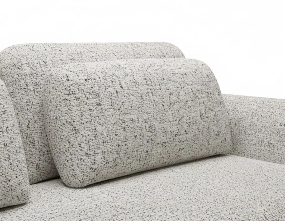 Divani Letto 3 Posti|Divano Contenitore Letto > Dmora Divano Letto 3 Posti Contenitore di Apertura a Libro 266x121 cm, Reclinabile - Sessame Beige Chiaro