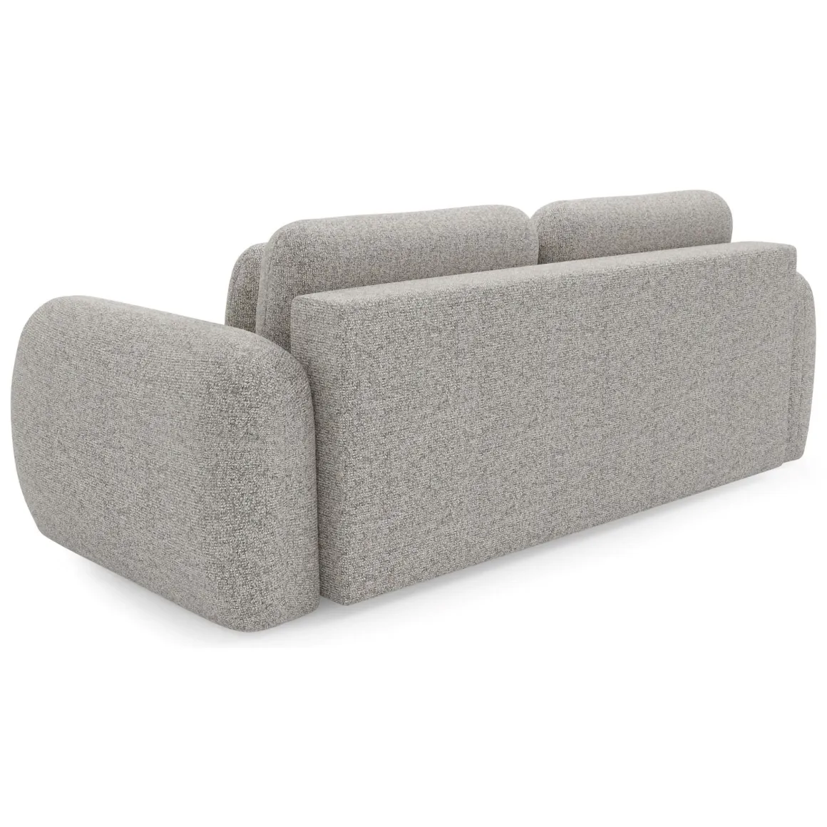 Divano Letto 3 Posti Beige Contenitore di Apertura a Libro 266x121 cm, Reclinabile - Sessame